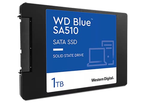 WD HDSSD 2.5" 1TB Blue™ SA510 PC 3D SSD 7mm